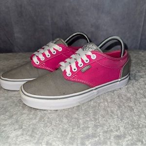 Vans Women’s Size 8 Pink Grey